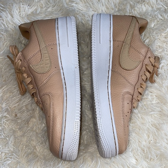 Mens Nike Air Force 1 '07 Craft 'Vachetta Tan Sneakers Rare Casual Shoes - Picture 4 of 6